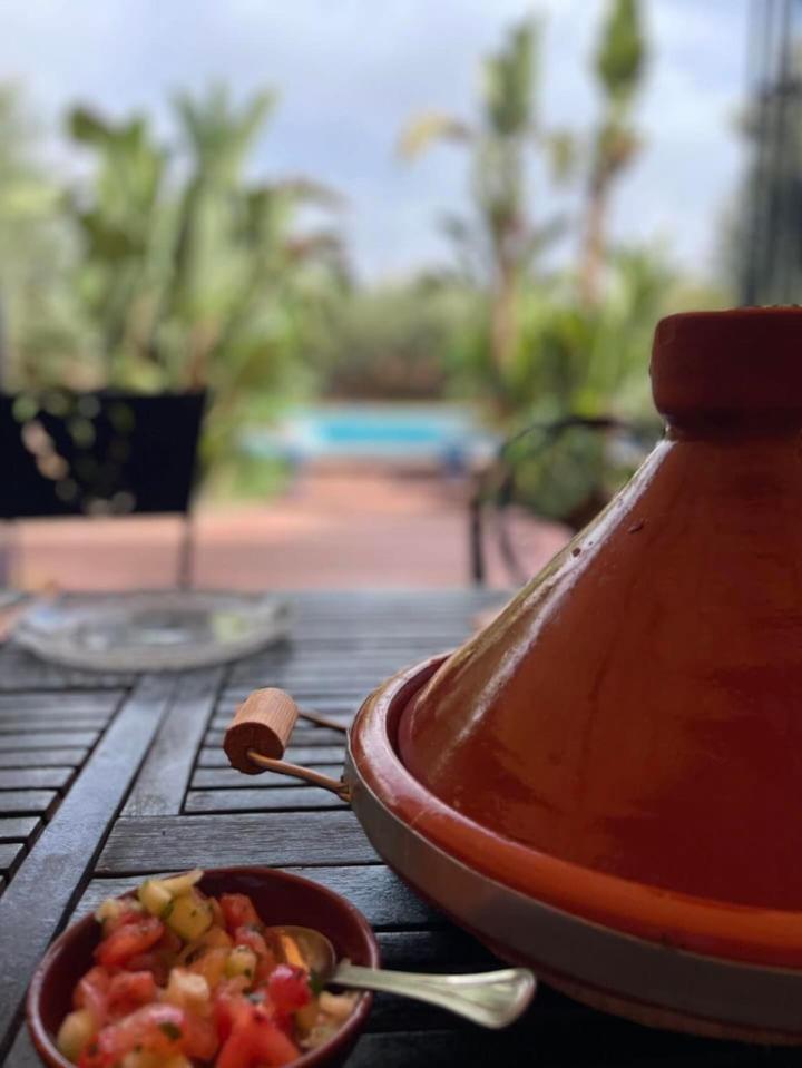 Le Domaine De Carole Marrakech Bed and Breakfast Douar Akkara Exteriör bild