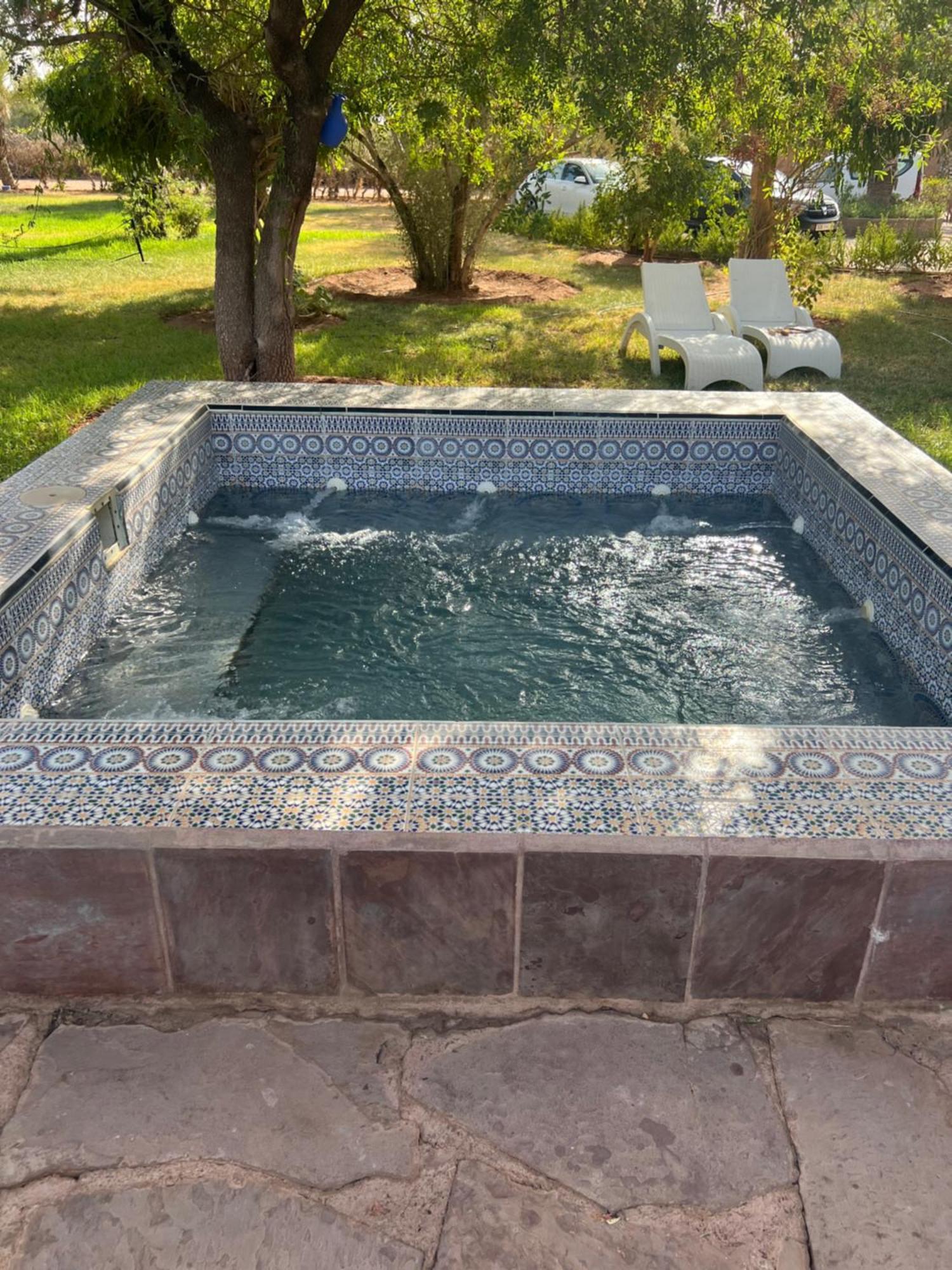 Le Domaine De Carole Marrakech Bed and Breakfast Douar Akkara Exteriör bild
